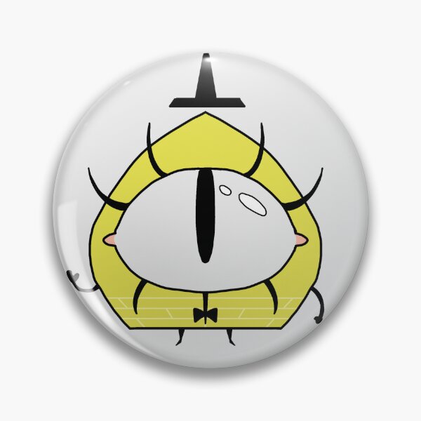 Item preview, Bill Cipher through the peephole of Gravity Falls designed and sold by averagedilflvr.