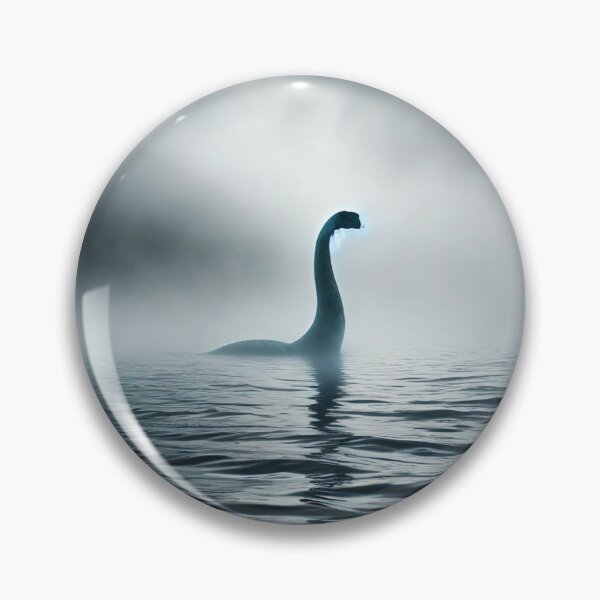 Item preview, The Mysterious Loch Ness Monster Emerging from the Mist designed and sold by aunins7.