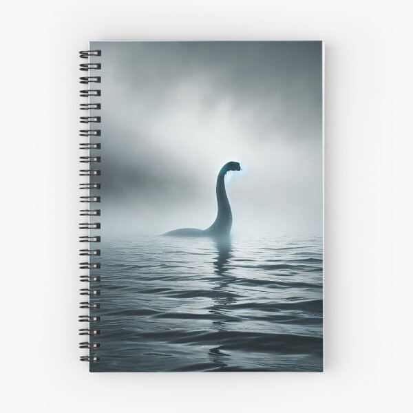 Item preview, The Mysterious Loch Ness Monster Emerging from the Mist designed and sold by aunins7.