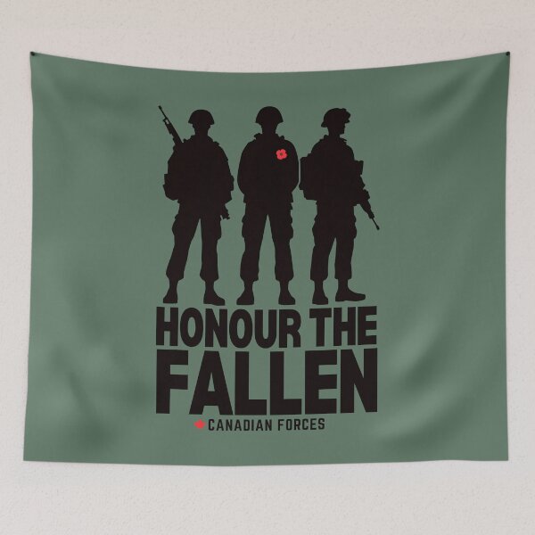 Item preview, Honour The Fallen Canadian Forces Remembrance Day designed and sold by HowToCanadian.