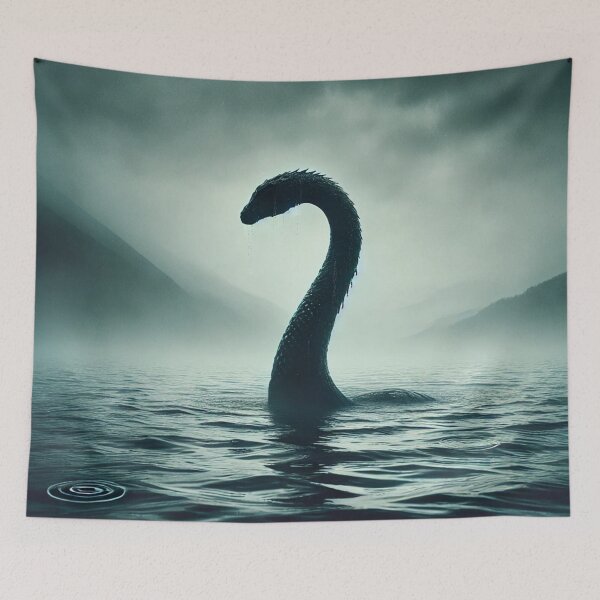 Item preview, Loch Ness Monster Emerges from the Mist – Unveiling Nessie designed and sold by aunins7.