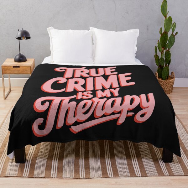 Item preview, True Crime is my Therapy designed and sold by cafelab.