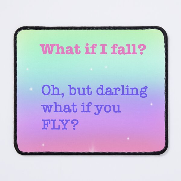 Item preview, What if I fall? designed and sold by MarleyArt123.