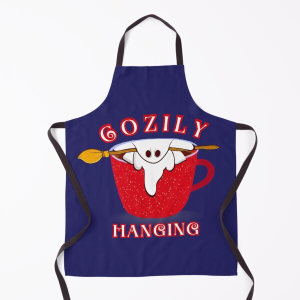 Item preview, Cozily hanging cute spooky coffee mug design designed and sold by 5Petals.