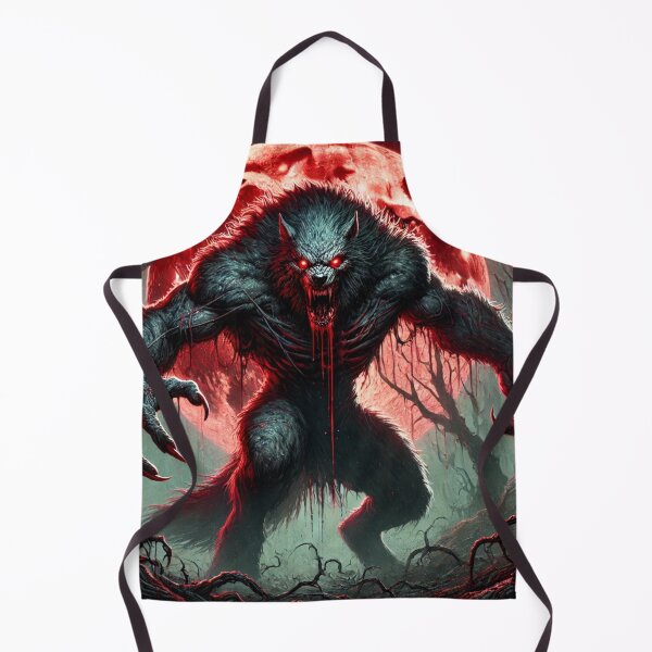 Item preview, Blood Moon Werewolf – A Nightmarish Beast Awakes designed and sold by aunins7.