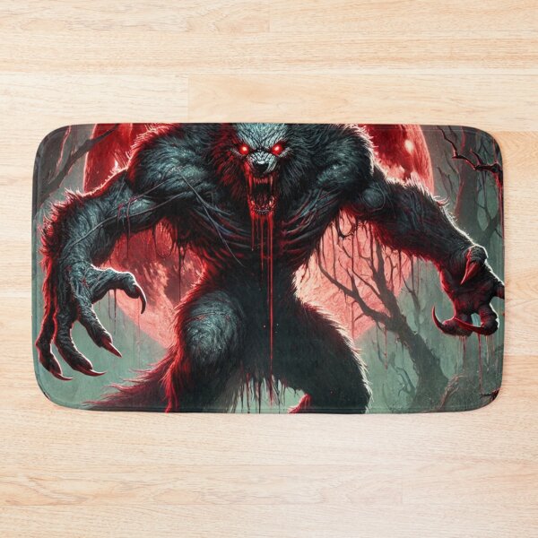 Item preview, Blood Moon Werewolf – A Nightmarish Beast Awakes designed and sold by aunins7.