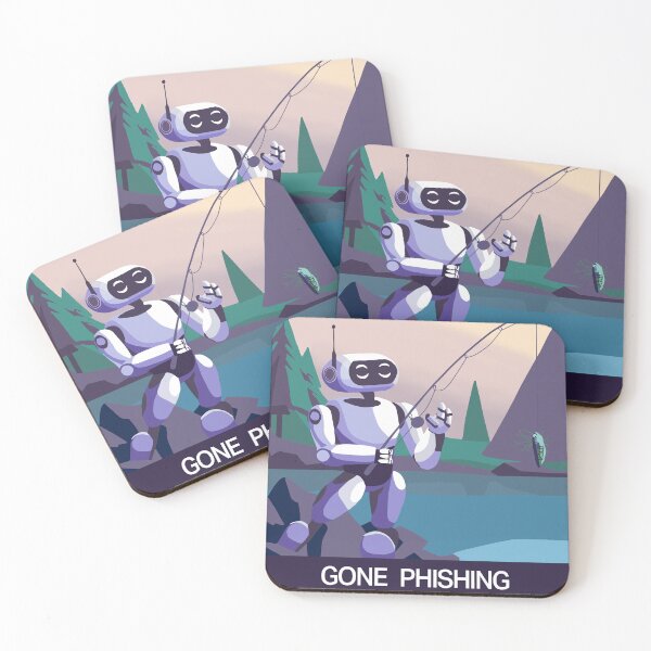 Item preview, Gone Phishing designed and sold by Code  Monkeys.