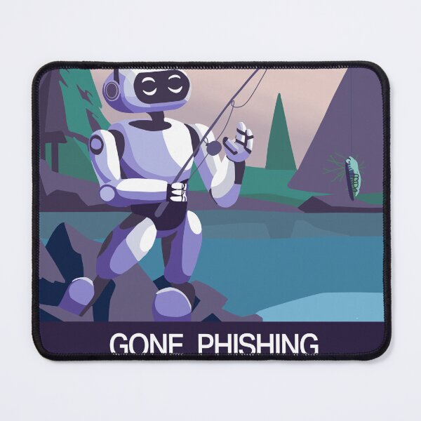 Item preview, Gone Phishing designed and sold by Code Monkeys.