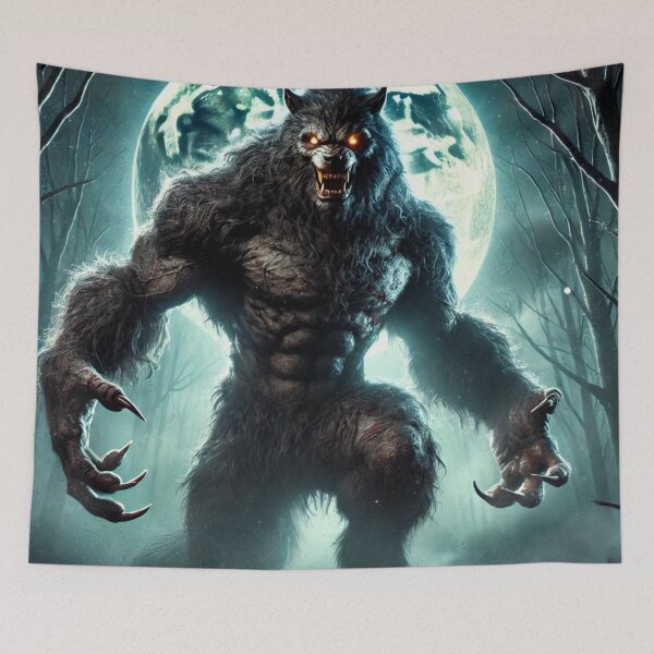 Item preview, Full Moon Werewolf – A Beast Unleashed designed and sold by aunins7.