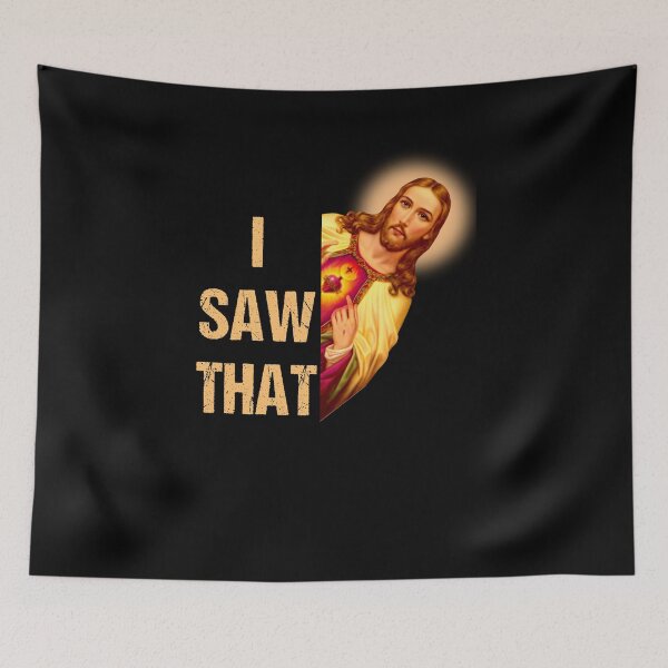 Item preview, Jesus Meme I Saw That Funny Quote  Christian Gifts designed and sold by FernaRoje.