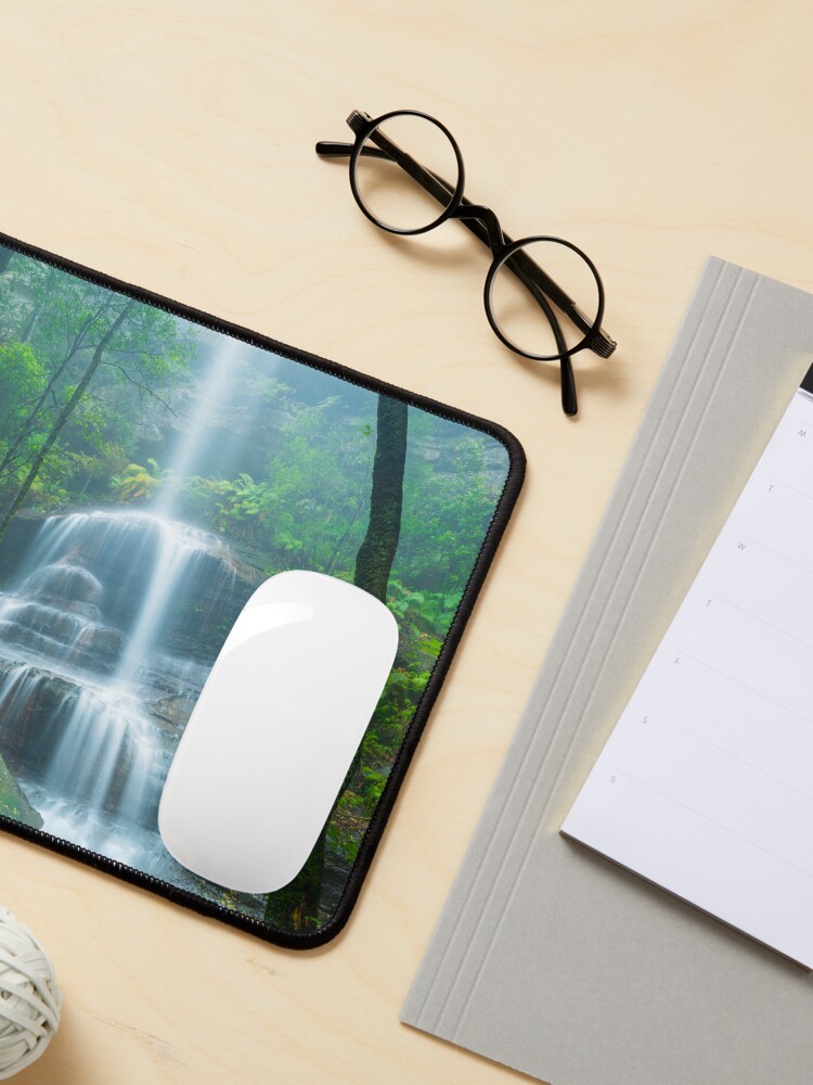 Thumbnail 3 of 5, Mouse Pad, Witches Leap Falls, Katoomba, Blue Mountains, New South Wales, Australia designed and sold by Chockstone.