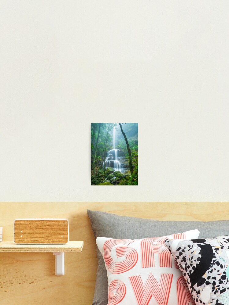 Thumbnail 2 of 3, Photographic Print, Witches Leap Falls, Katoomba, Blue Mountains, New South Wales, Australia designed and sold by Chockstone.
