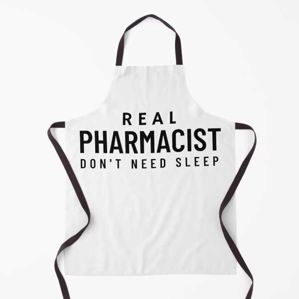 Item preview, Real Pharmacist Don`t Need Sleep, Funny Pharmacist designed and sold by Anniko Art Studio.
