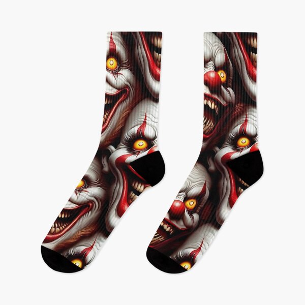Item preview, Terrifying Evil Clown Faces designed and sold by JavisSRDesign.