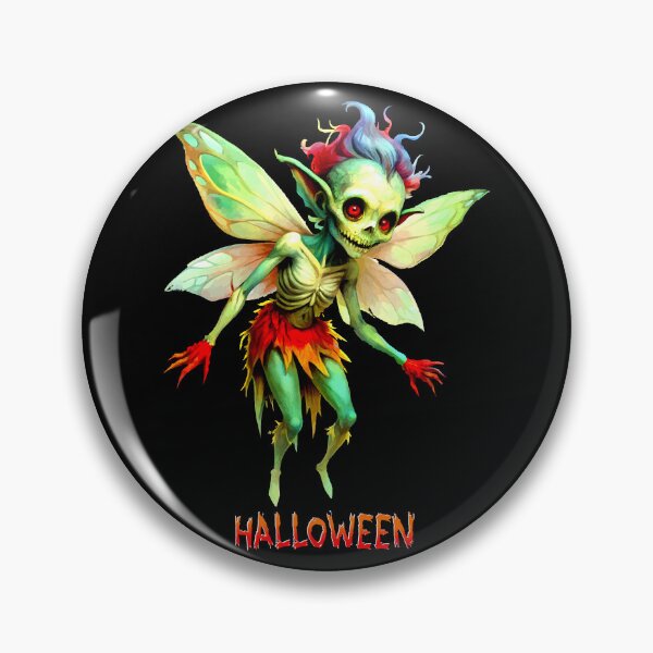 Item preview, Haunted Fairy: Rotting Wings Halloween Horror Art designed and sold by VikArtStudio.