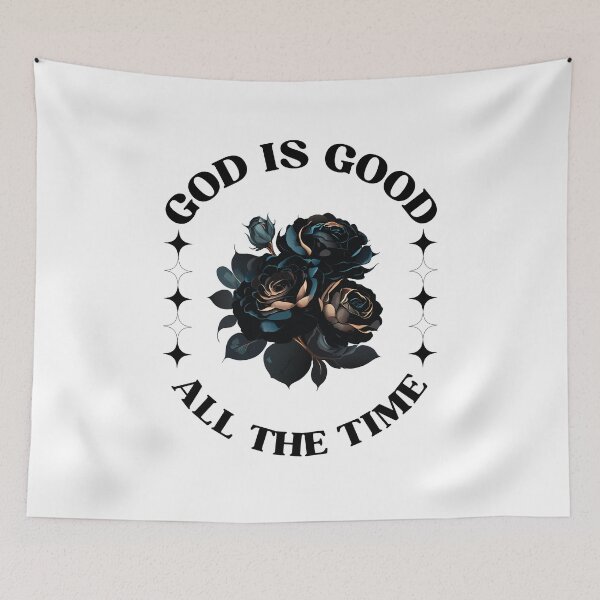 Item preview, God is Good All the Time ,Christian Men's Design, Bible Verse Quotes,Christian Women designed and sold by mattlee20.