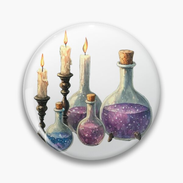 Item preview, witch’s potion bottle designed and sold by sleptnight.