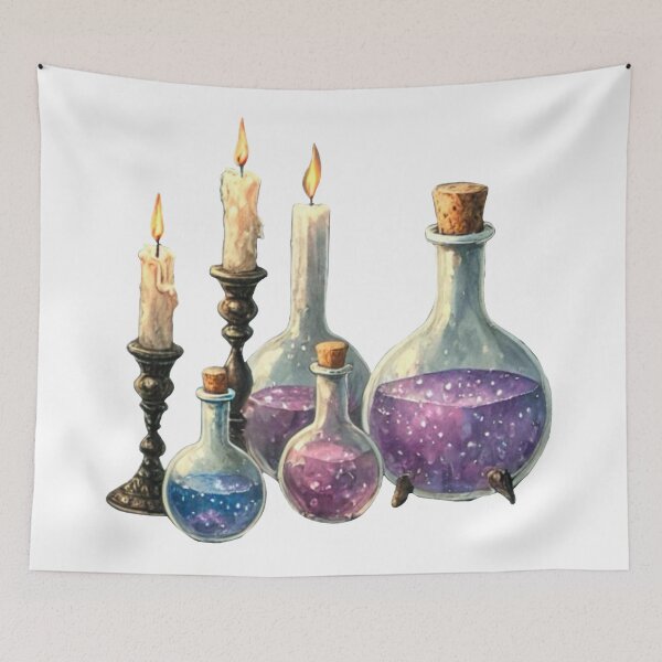 Item preview, witch’s potion bottle designed and sold by sleptnight.