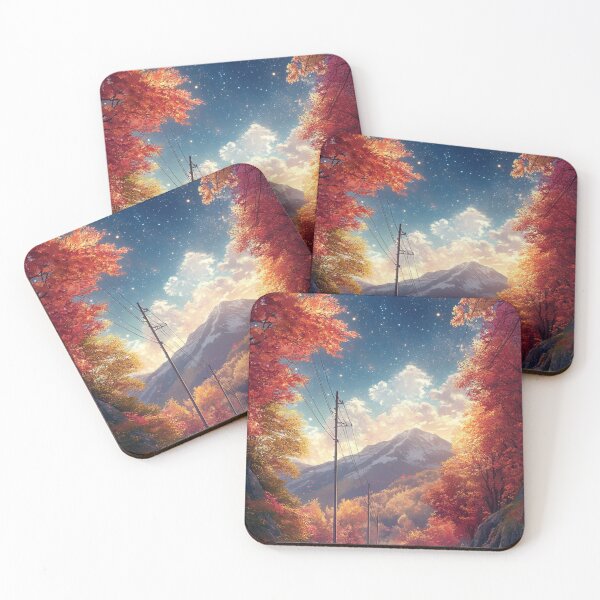Item preview, Autumn Mountains designed and sold by NicolasGlowArt.