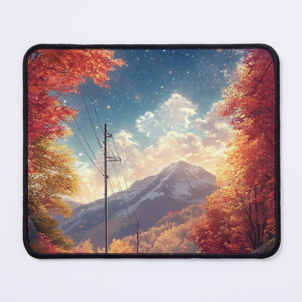 Item preview, Autumn Mountains designed and sold by NicolasGlowArt.