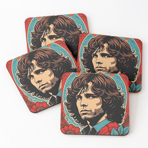 Item preview, Jim Morrison Floral Art | The Doors | TheAmericanPoet designed and sold by TheAmericanPoet.