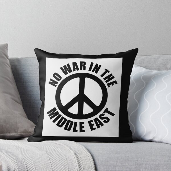 Item preview, NO WAR IN THE MIDDLE EAST designed and sold by Paparaw.