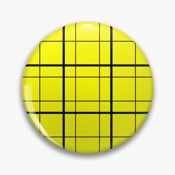 Item preview, Yellow Windowpane Plaid Pattern Design designed and sold by PatternTitan.