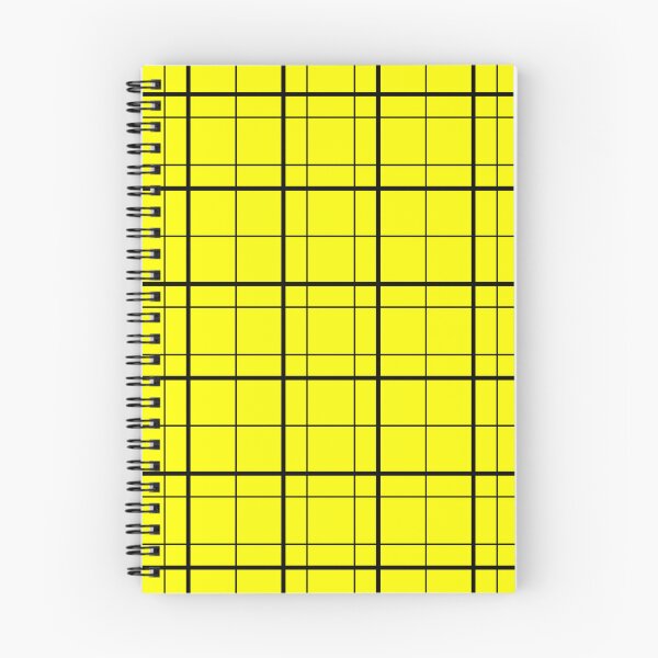 Item preview, Yellow Windowpane Plaid Pattern Design designed and sold by PatternTitan.