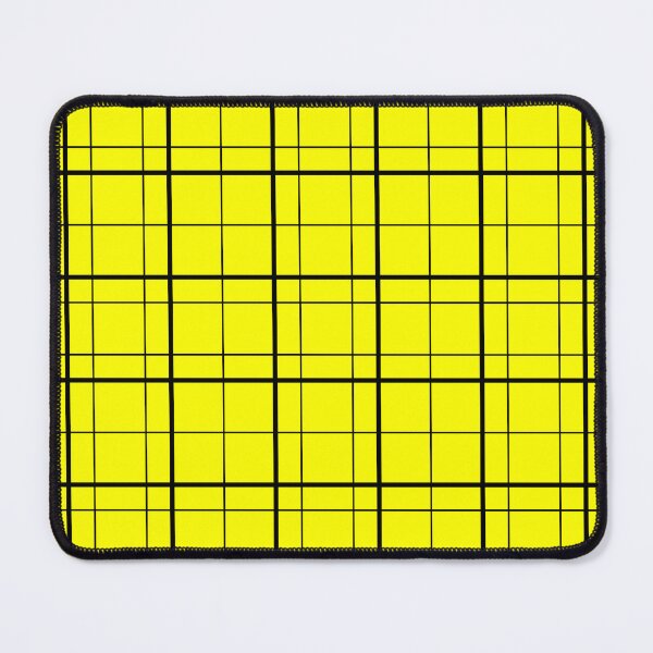 Item preview, Yellow Windowpane Plaid Pattern Design designed and sold by PatternTitan.