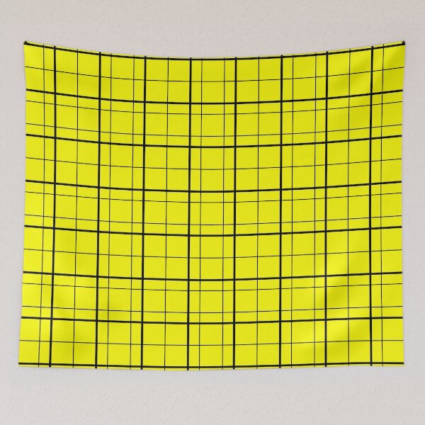 Item preview, Yellow Windowpane Plaid Pattern Design designed and sold by PatternTitan.