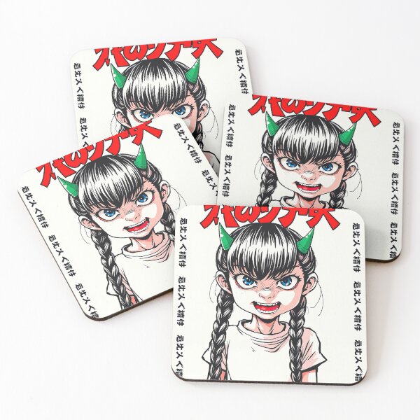 Item preview, Vintage Manga Monster Girl Art designed and sold by AnimeMangaGirls.