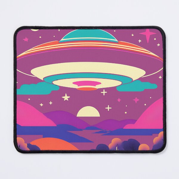 Item preview, Stylized UFO: Cosmic Curiosity designed and sold by Vestina88.