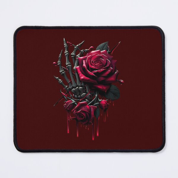 Item preview, Skeleton Hand Crimson Roses designed and sold by JavisSRDesign.