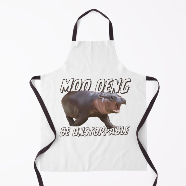 Item preview, Moo Deng Be Unstoppable Baby Hippo Meme designed and sold by aipolohu.