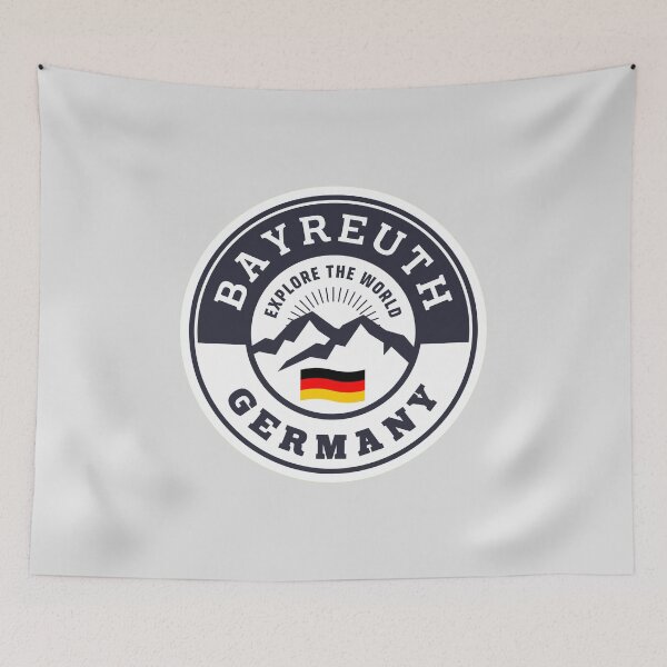 Item preview, Bayreuth Germany Black and White Crest designed and sold by World Designs.