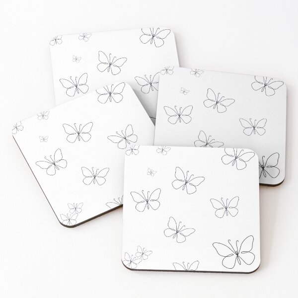 Item preview, Butterflies by Art Line designed and sold by Shiningsticker8.