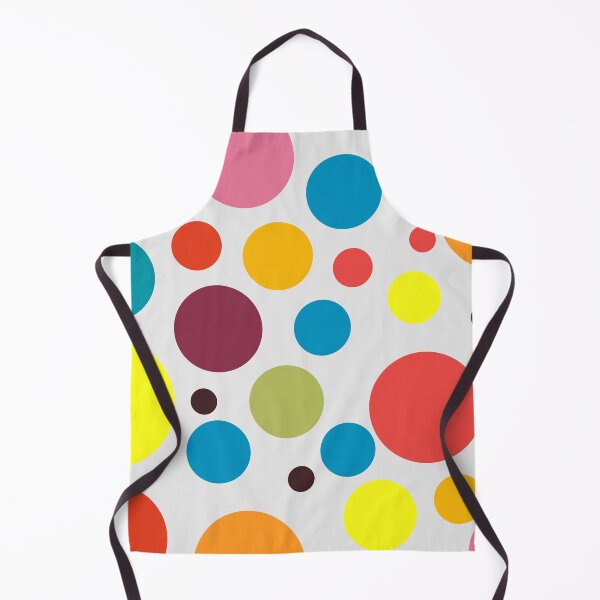 Item preview, retro colorful polka dot pattern designed and sold by pauloneill-art.