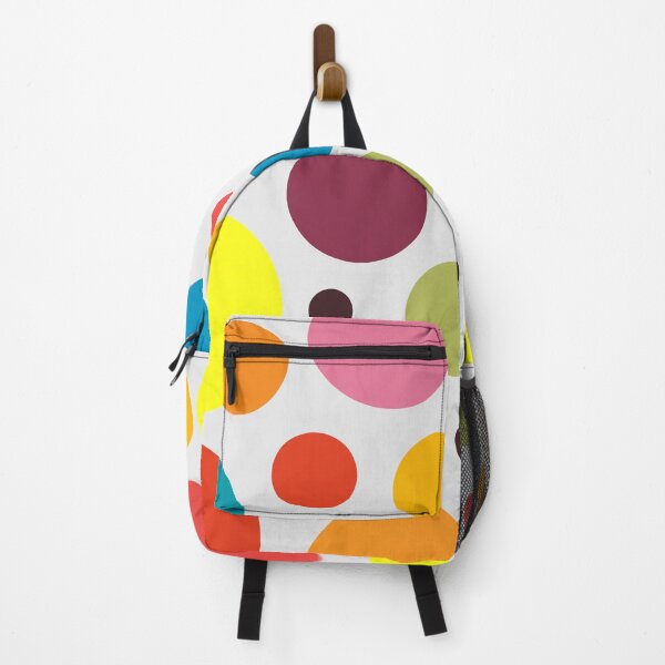 Item preview, retro colorful polka dot pattern designed and sold by pauloneill-art.