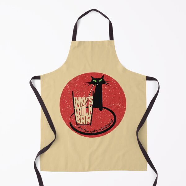 Item preview, Inky s milk bar - it's the cat's whiskers! designed and sold by TalkingHerds.