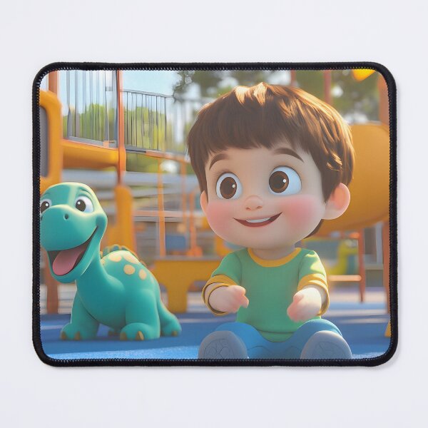 Item preview, Enchanted Playtime with Dino Pals designed and sold by AI-Only Creations.