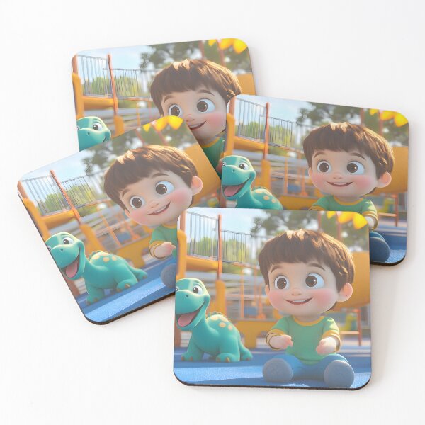Item preview, Enchanted Playtime with Dino Pals designed and sold by AI-Only Creations.