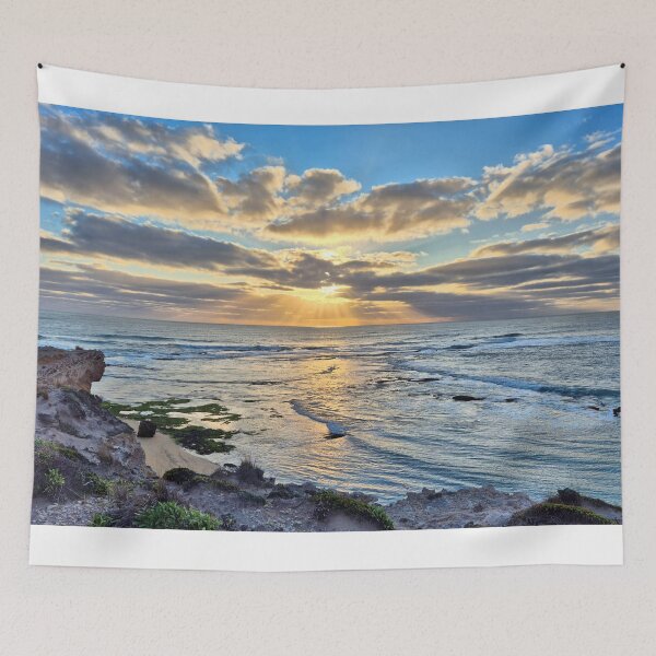 Item preview, Sunset's glorious light over the sea at Robe, South Australia designed and sold by FranWest.