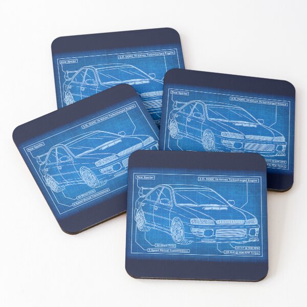 Item preview, Subaru Impreza WRX STi 22B Mean Eye designed and sold by JDM Guyvit.