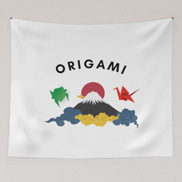Item preview, Origami harmony:Fuji and the Rising Sun designed and sold by takenoko7mayo8.