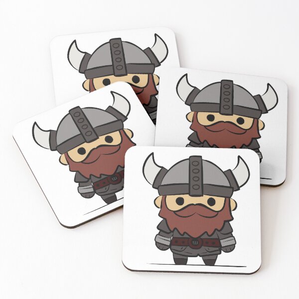 Item preview, Cute Viking with Red Beard designed and sold by YarkaYa.