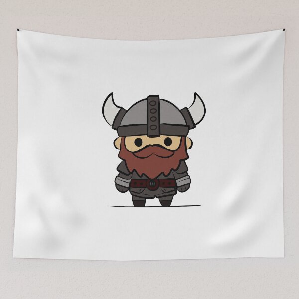 Item preview, Cute Viking with Red Beard designed and sold by YarkaYa.