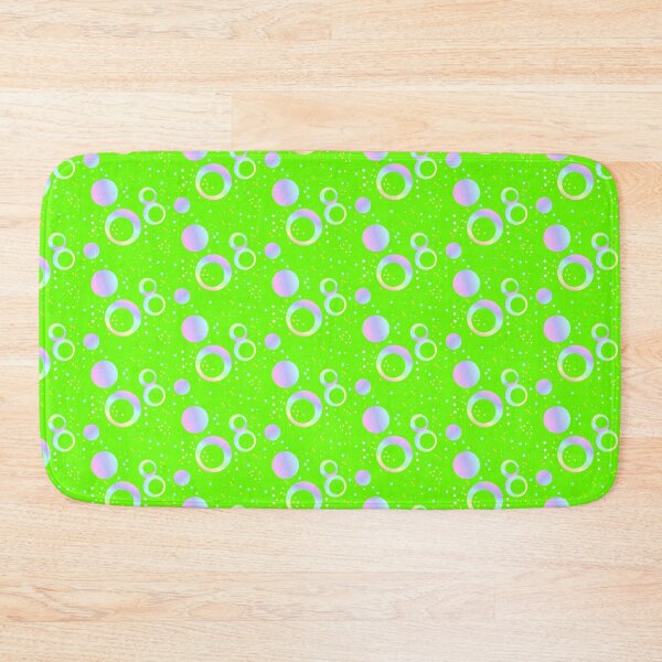 Item preview, Bright light green dotted | cute neon green dot pattern designed and sold by lausn.
