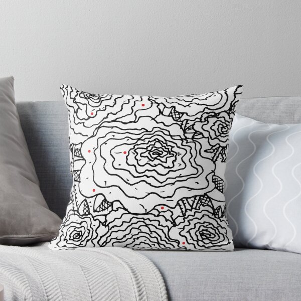 Item preview, white flowers, red pollen designed and sold by Krzysztof Patalas.