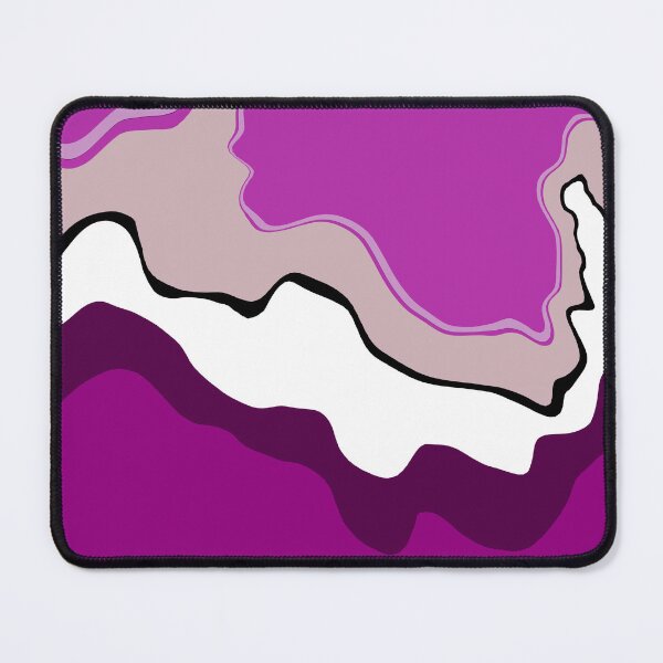 Item preview, Preppy Swirls Liquid Swirl 60s Style Hot Pink and Purple 4 of 4 designed and sold by Beachy.