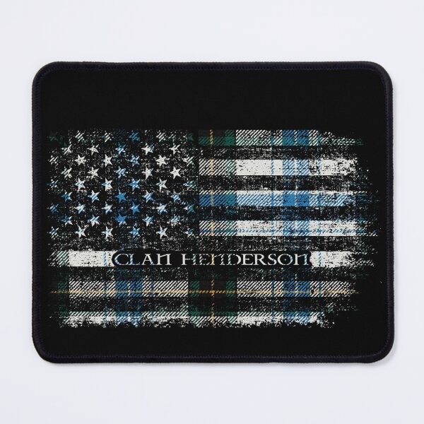 Item preview, Clan Henderson Dress Scottish tartan US flag kilt Scotland 2 designed and sold by Clan1093.
